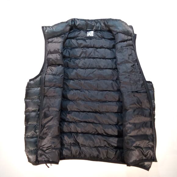 32 Degrees Heat Men’s Black Puffer Vest Size Large Lightweight Quilted - Picture 5 of 7